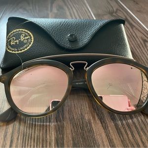 Ray-Ban Gatsby II Havana Tortoise Rose Gold Copper Lens